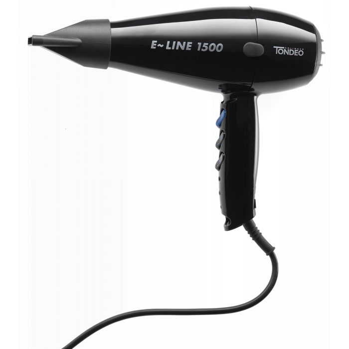 Tondeo E-Line 1500 Föhn schwarz main product photo