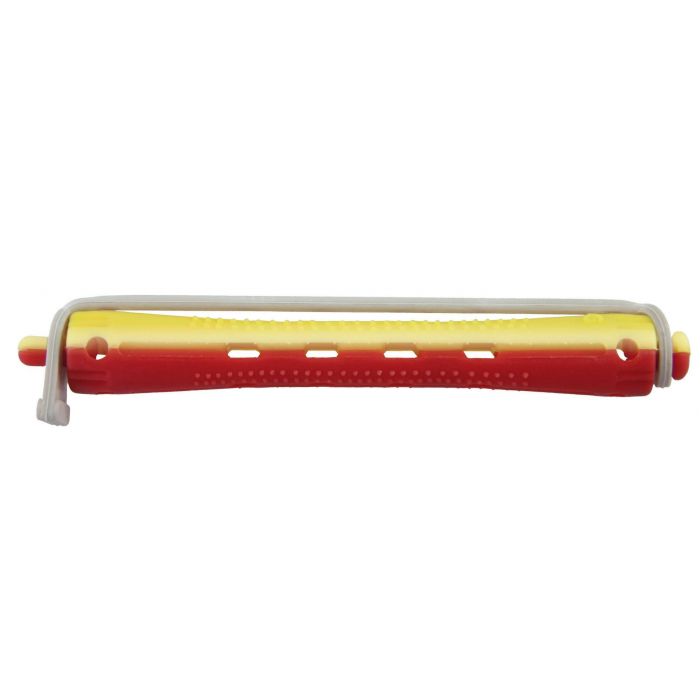 Comair Dauerwellenwickler lang gelb/rot 9 mm 12 Stück main product photo