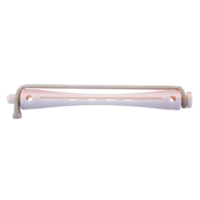Comair Dauerwellenwickler lang weiß/rose 7 mm 12 Stück main product photo