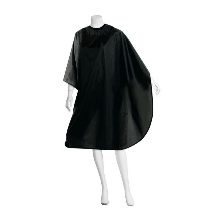 Schneideumhang duo schwarz, Nylon mit Druckknopf und Band, wasserabweisend 136 x 176 cm main product photo