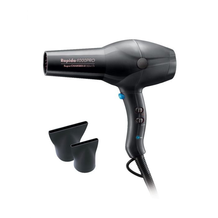 Diva Pro Rapida 4000 Pro Haartrockner Onyx main product photo