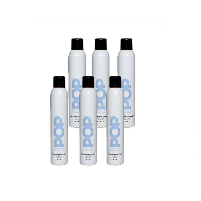 6x POP Finishing Spray Medium 300ml main product photo