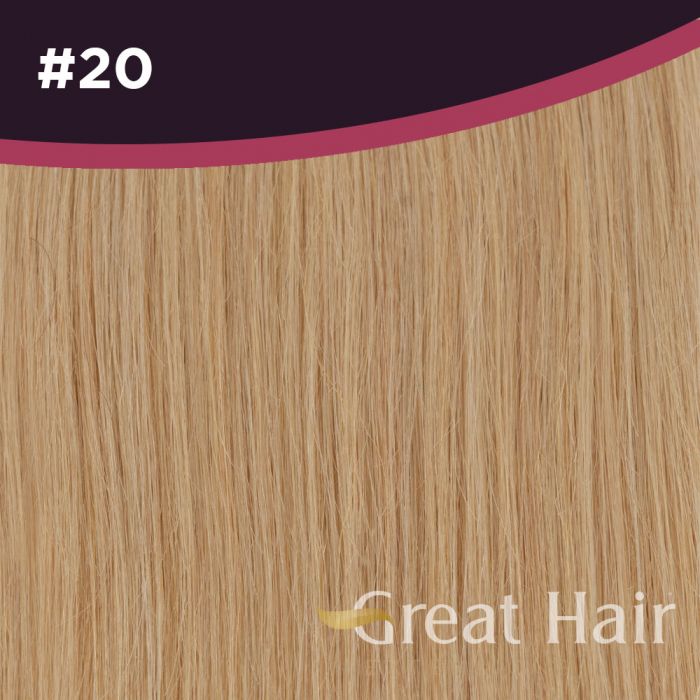 Great Hair Extensions Invisible Tape Extensions - 40cm - Natural Straight - 20 main product photo