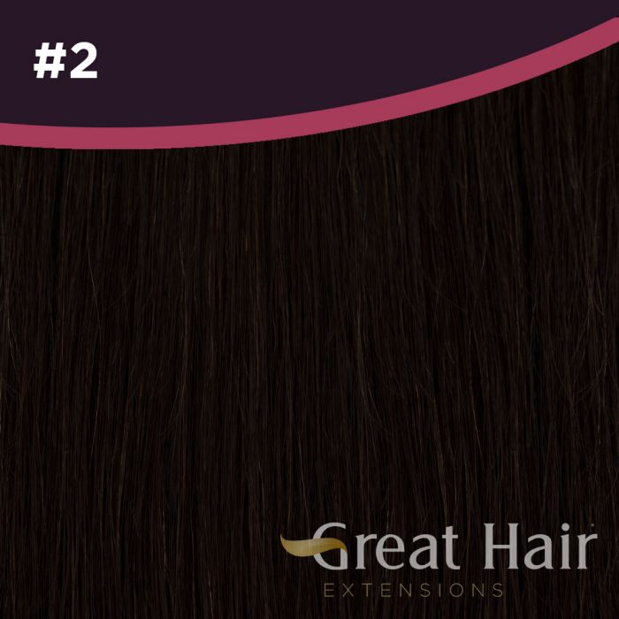 Great Hair Extensions Invisible Tape Extensions - 40cm - Natural Straight - 2 main product photo