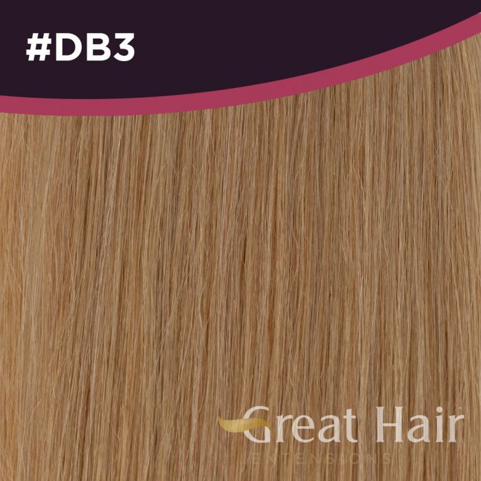 Great Hair Tape Extensions - 40cm - natural straight - #DB3 main product photo