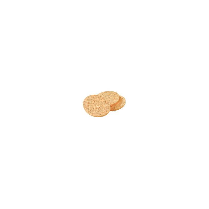Sibel Abschminkschwamm oval natur 3 Stück main product photo