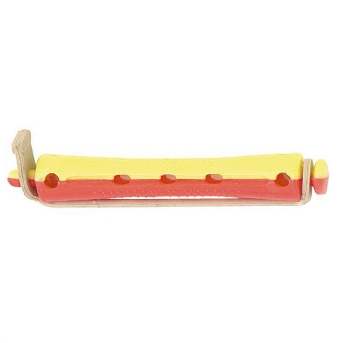 Sinelco Permanenter Lockenwickler Kurz 12st Gelb Rot 9mm main product photo