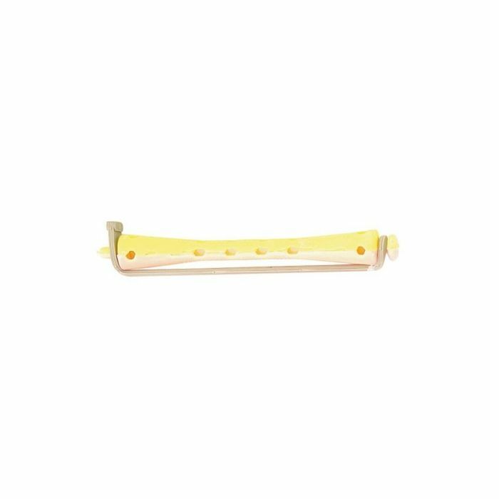 Sinelco Permanenter Lockenwickler Lang 12st Gelb Rose 7mm main product photo