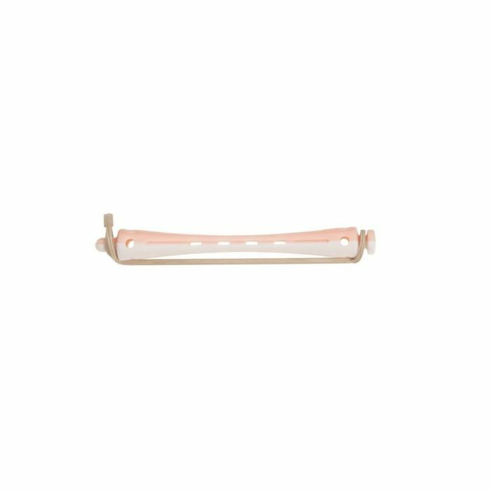 Sinelco Permanenter Lockenwickler Lang 12st Weiß Rose 6,5mm main product photo