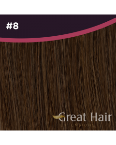Great Hair Full Head Clip In - 50cm - wavy - #8