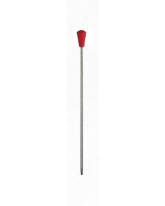 Metallstecker mit Plastikkopf 85 mm rot 50 Stück