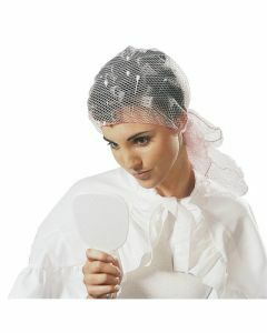 Sibel Wasserwellen Haarnetz weiß