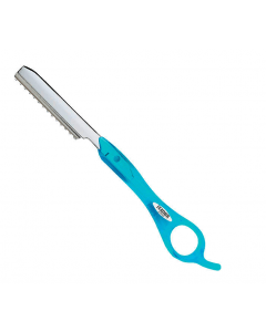 Feather Styling Razor Transparant Aqua Blauw