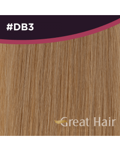 Great Hair Extensions Full Head Clip In - wavy #DB3 50cm