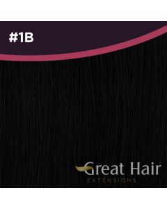 Great Hair Full Head Clip In - 50cm - wavy - #1B