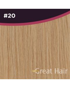 Great Hair Full Head Clip In - 40cm - wavy - #20