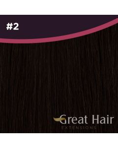 Great Hair Full Head Clip In - 40cm - wavy - #4