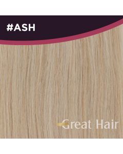 Great Hair Full Head Clip In - 50cm - wavy - #ASH