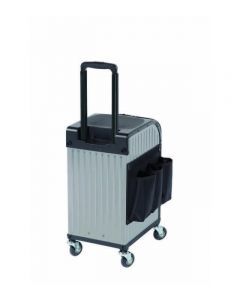 Sibel Trolley koffer titanium zilver 
