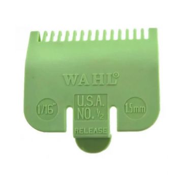 Wahl Opzetkam nr. 0,5 Limegroen 1,5mm