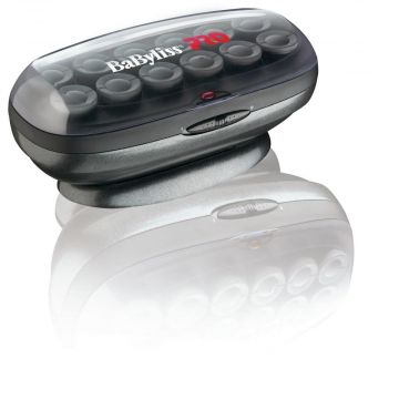 Babyliss PRO Lockenset Lockenwickler - 12 Jumbo Samtwickler schwarz