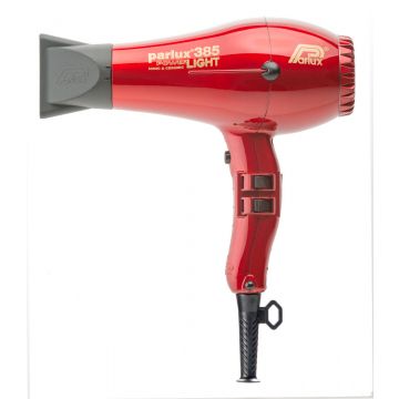 Parlux Föhn 385 Powerlight Rood 