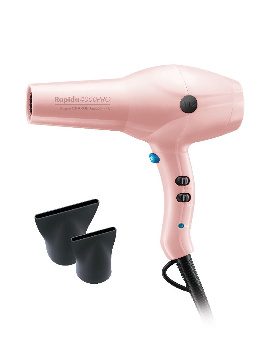 Diva Pro Rapida 4000 Pro Föhn Blush