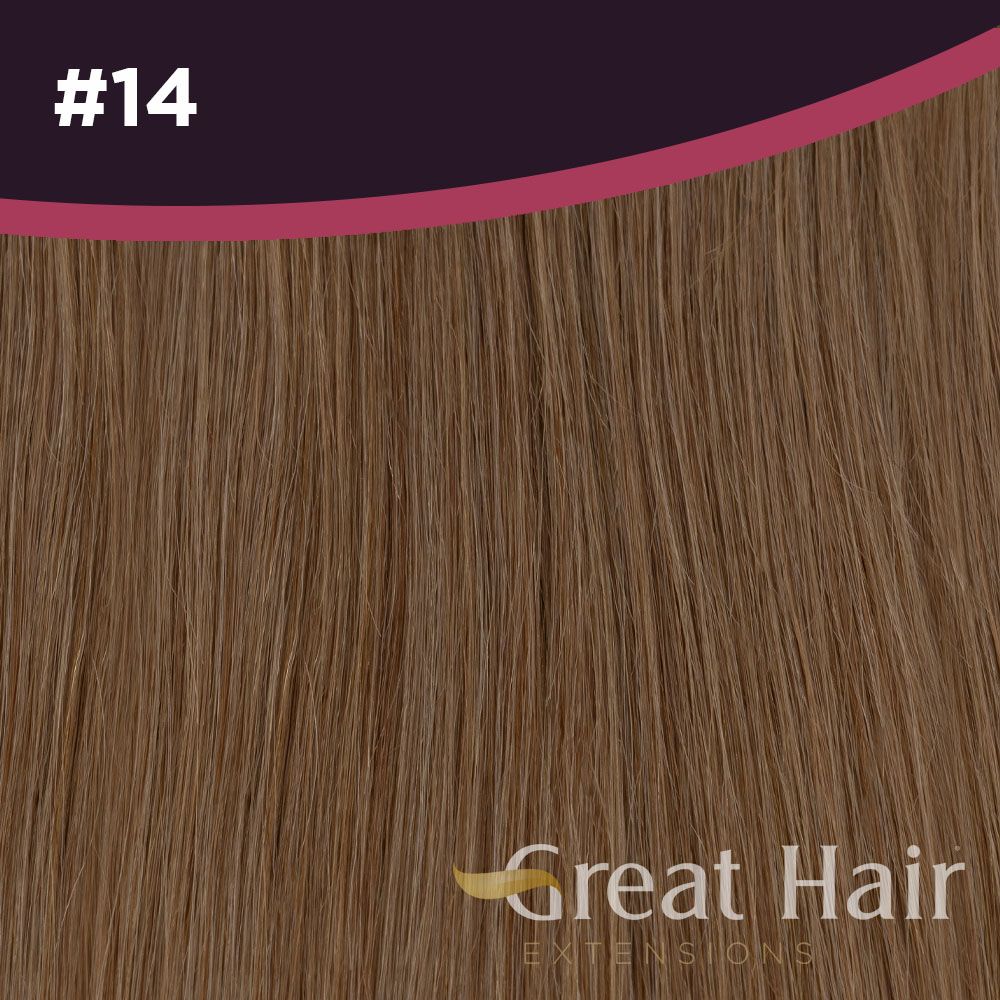 Great Hair Tressen - natural straight - 50cm - #14